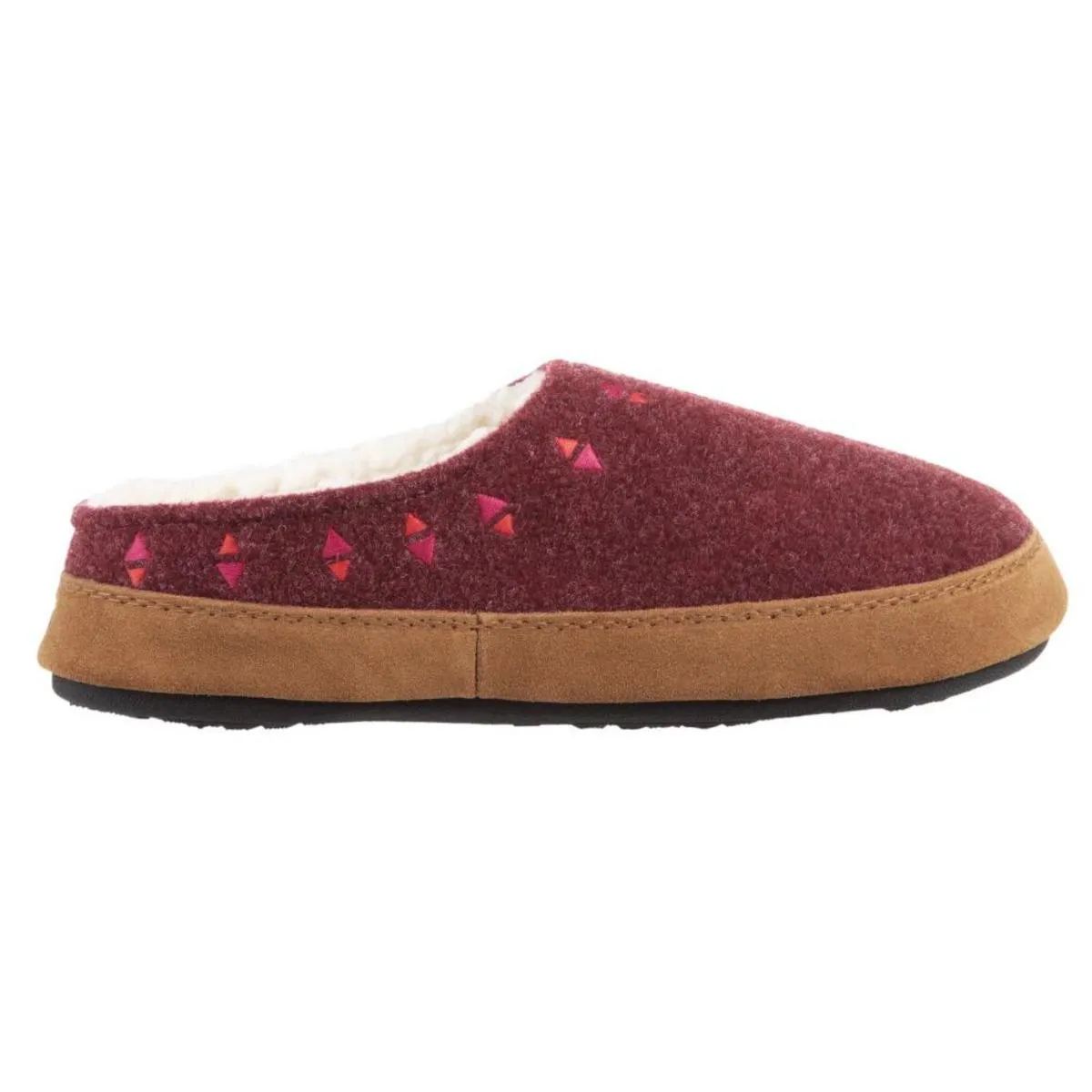 Acorn Women's Geo Embroidered Hoodback Slippers
