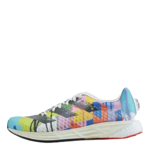 Adizero Pro Off White / Core Black / Light Purple