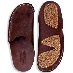 Brown CP Slippers Luxe