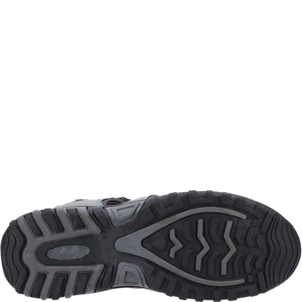 Colesbourne Recycled Sandals Grey/Turquoise