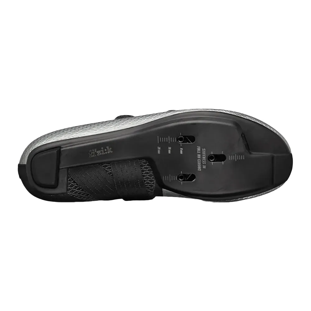 FIZIK VENTO STABILITA CARBON Cycling Shoes - Plata/Black