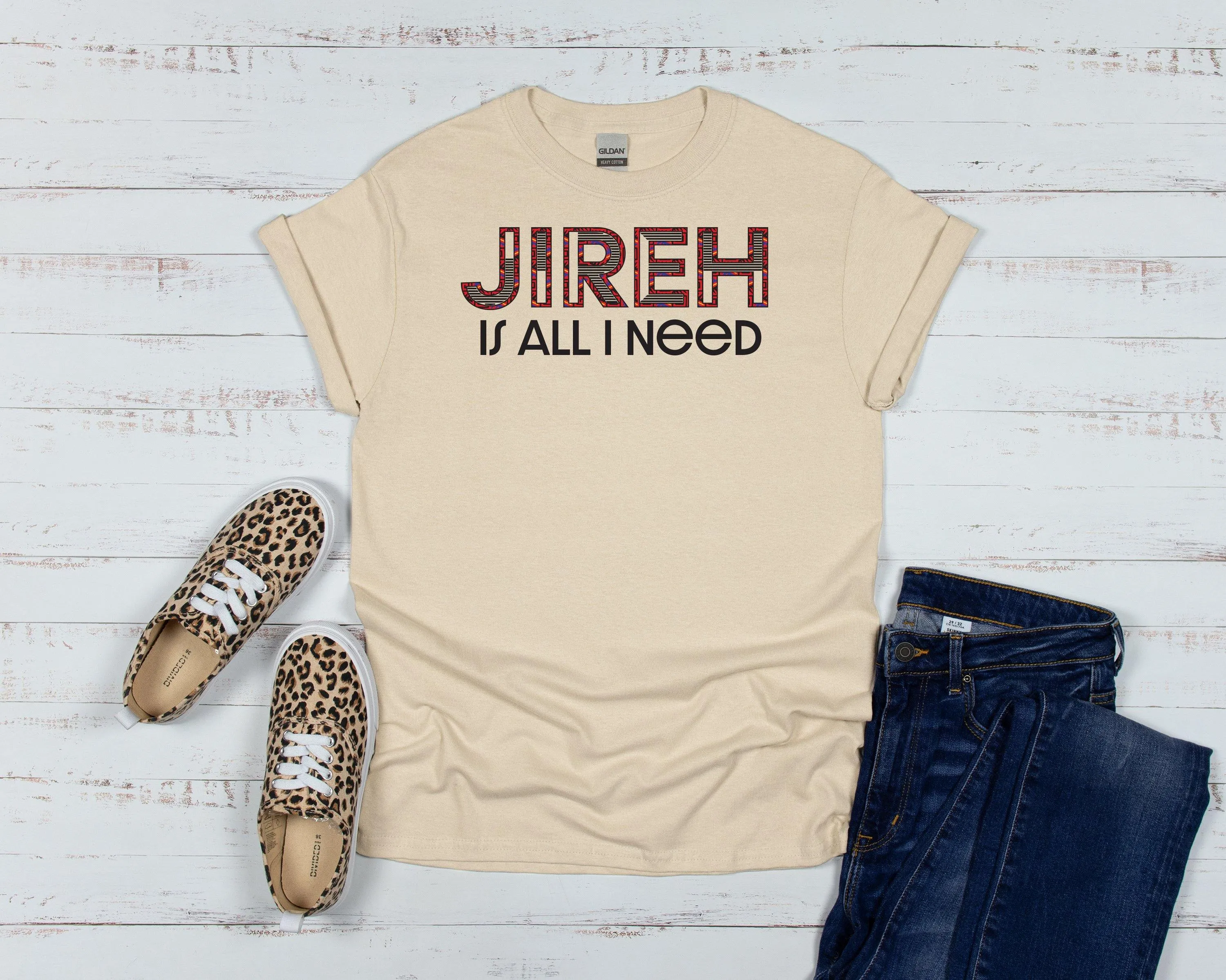 Jireh Christian Faith Graphic T-shirt