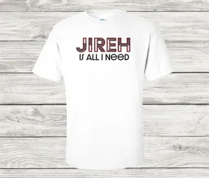 Jireh Christian Faith Graphic T-shirt