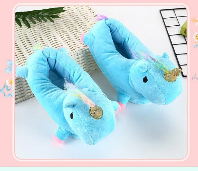 Kids Unicorn Slippers