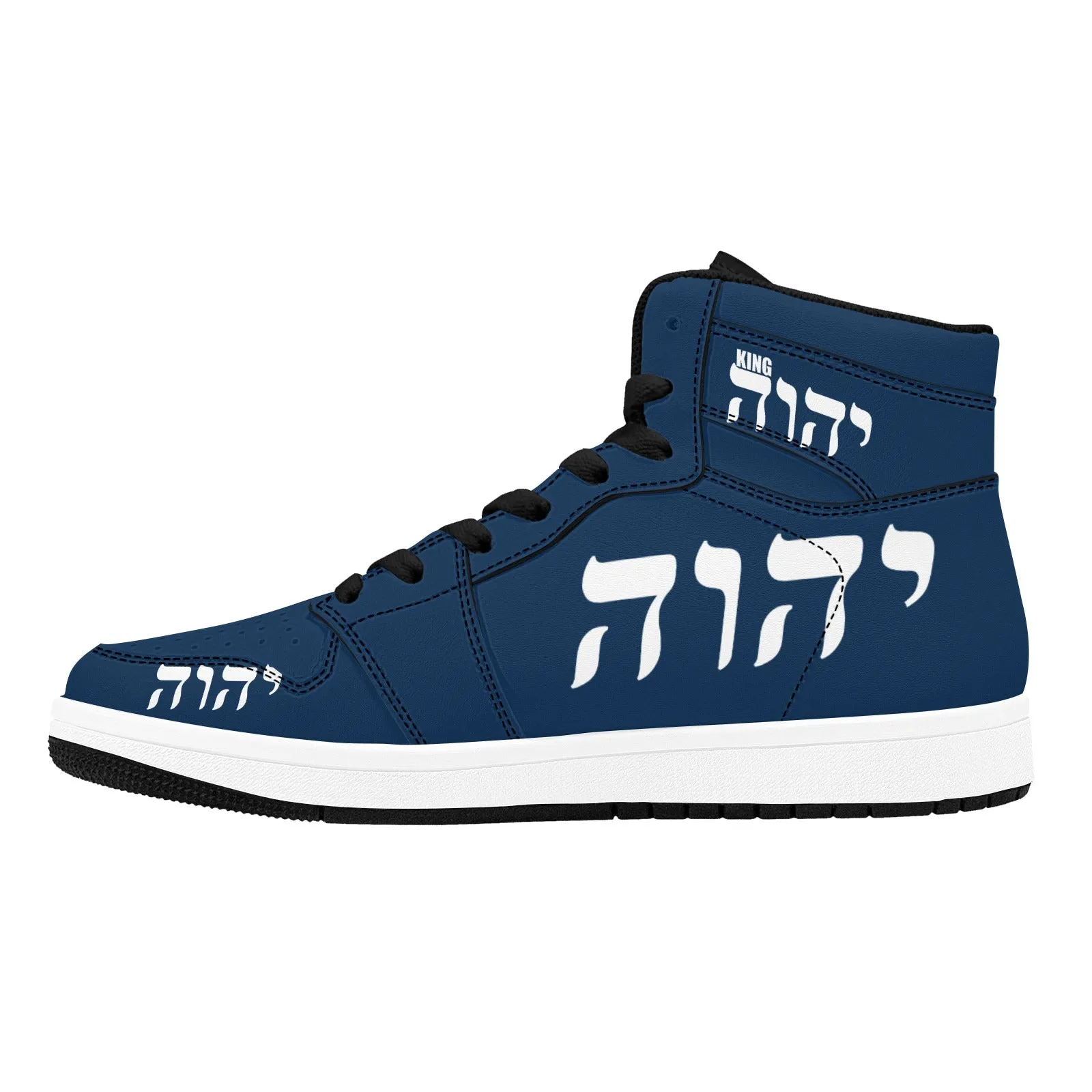 KING YAHWEH (THE ELEVATION) Men's High-Top Sneaker