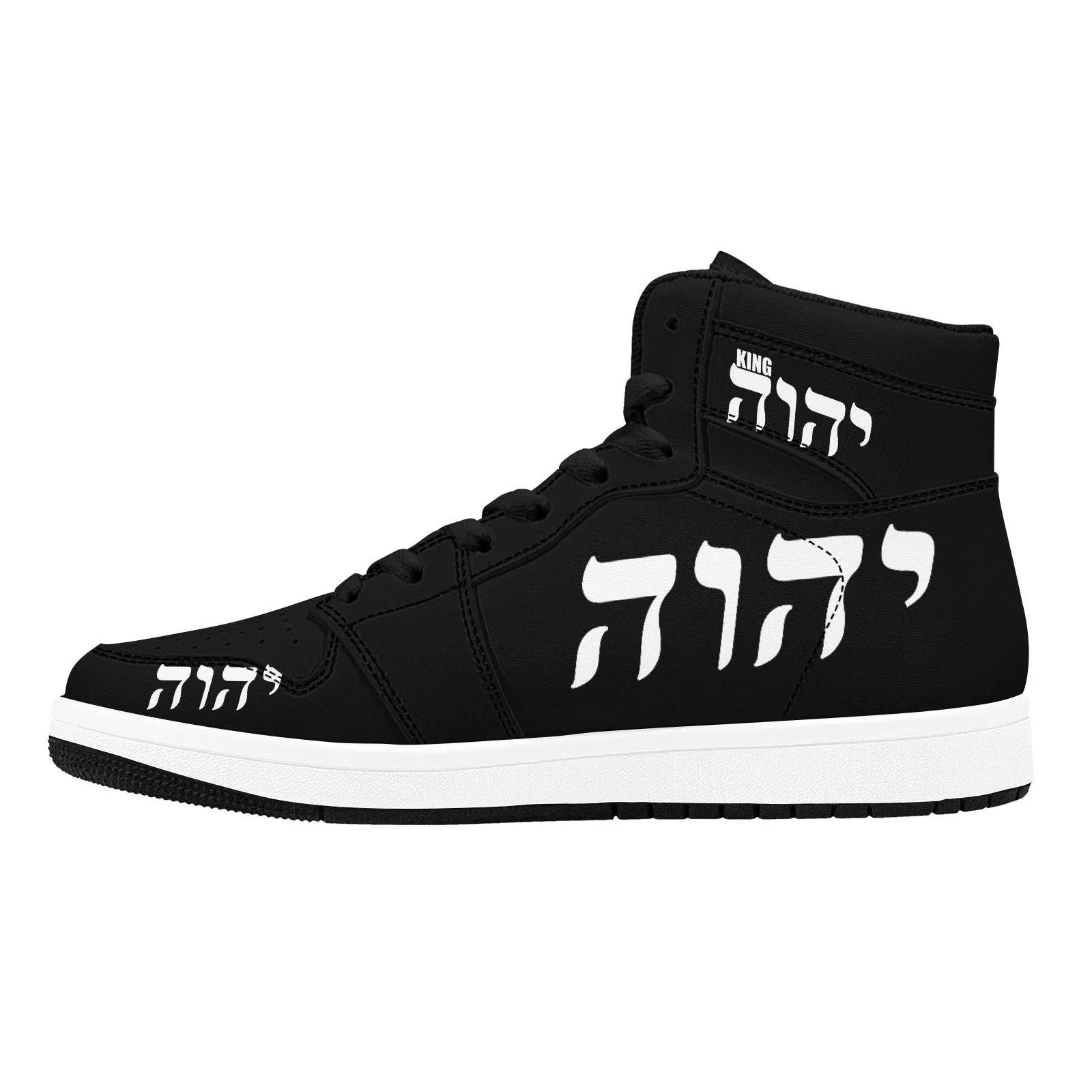 KING YAHWEH (THE ELEVATION) Men's High-Top Sneaker