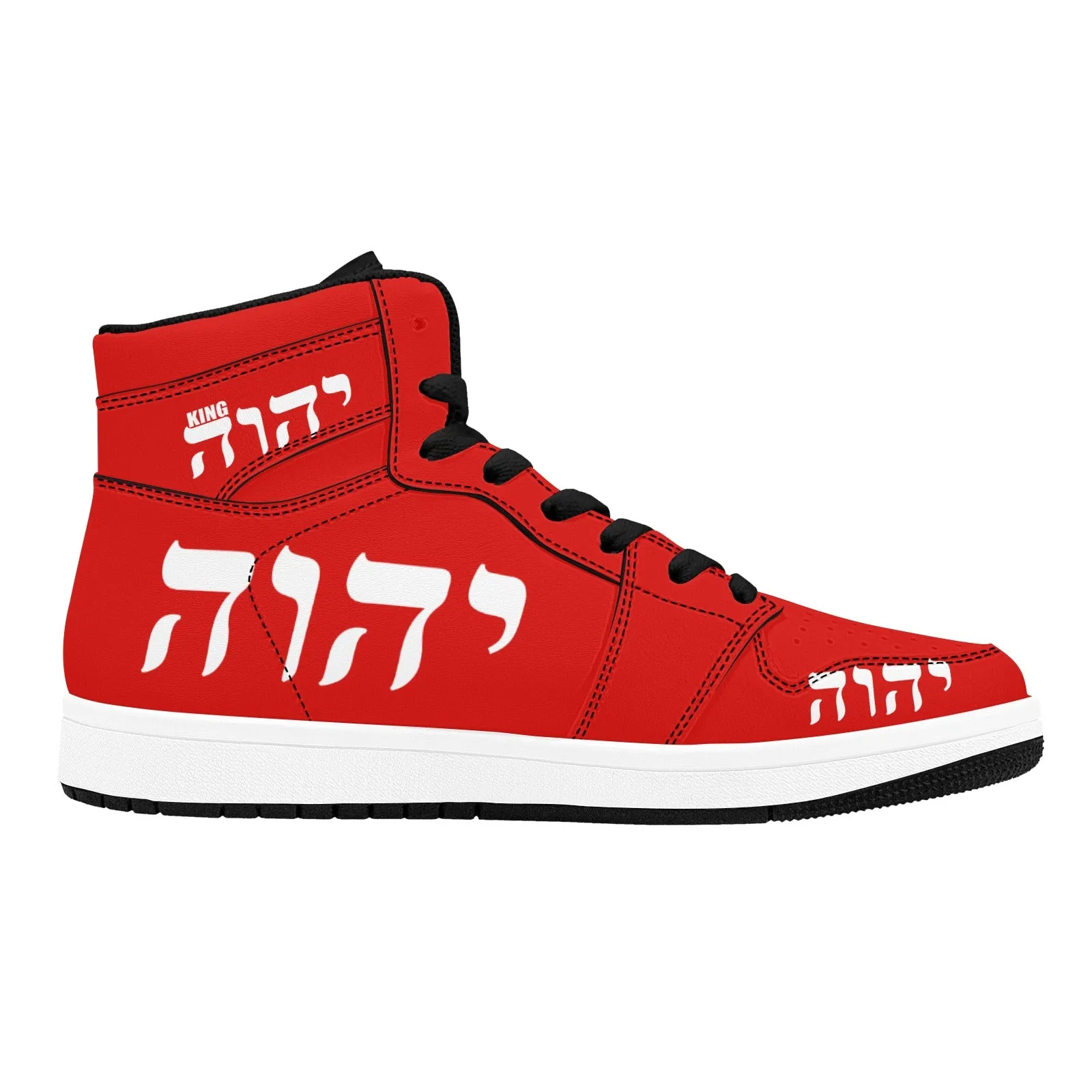 KING YAHWEH (THE ELEVATION) Men's High-Top Sneaker