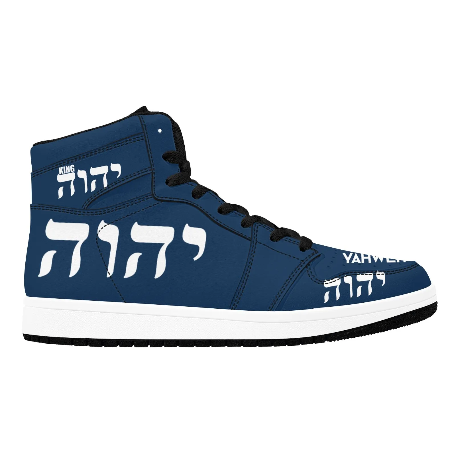 KING YAHWEH (THE ELEVATION) Men's High-Top Sneaker