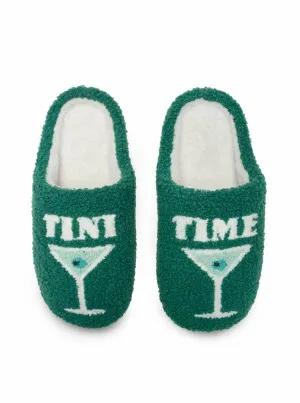 Martini "Tini Time" Indoor / Outdoor Slippers