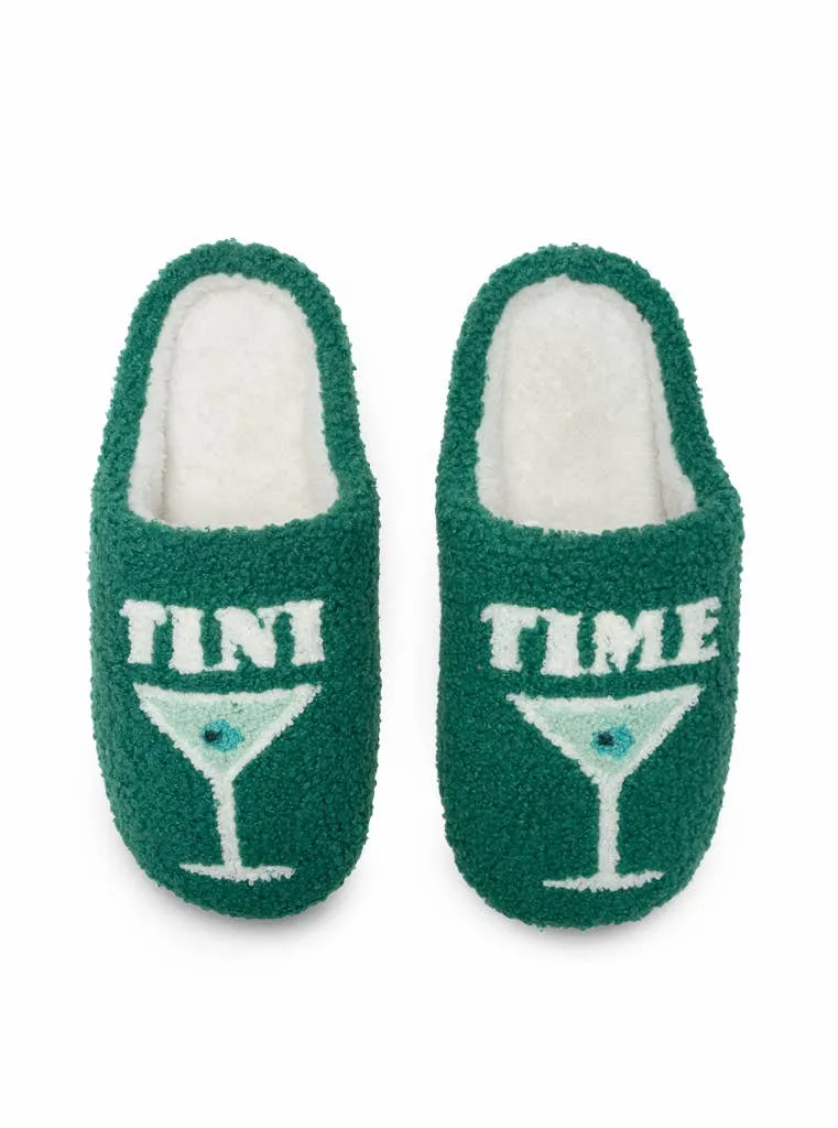 Martini "Tini Time" Indoor / Outdoor Slippers