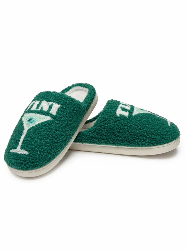 Martini "Tini Time" Indoor / Outdoor Slippers