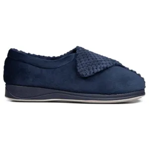 Padders Womens Slipper Hug Navy Popcorn
