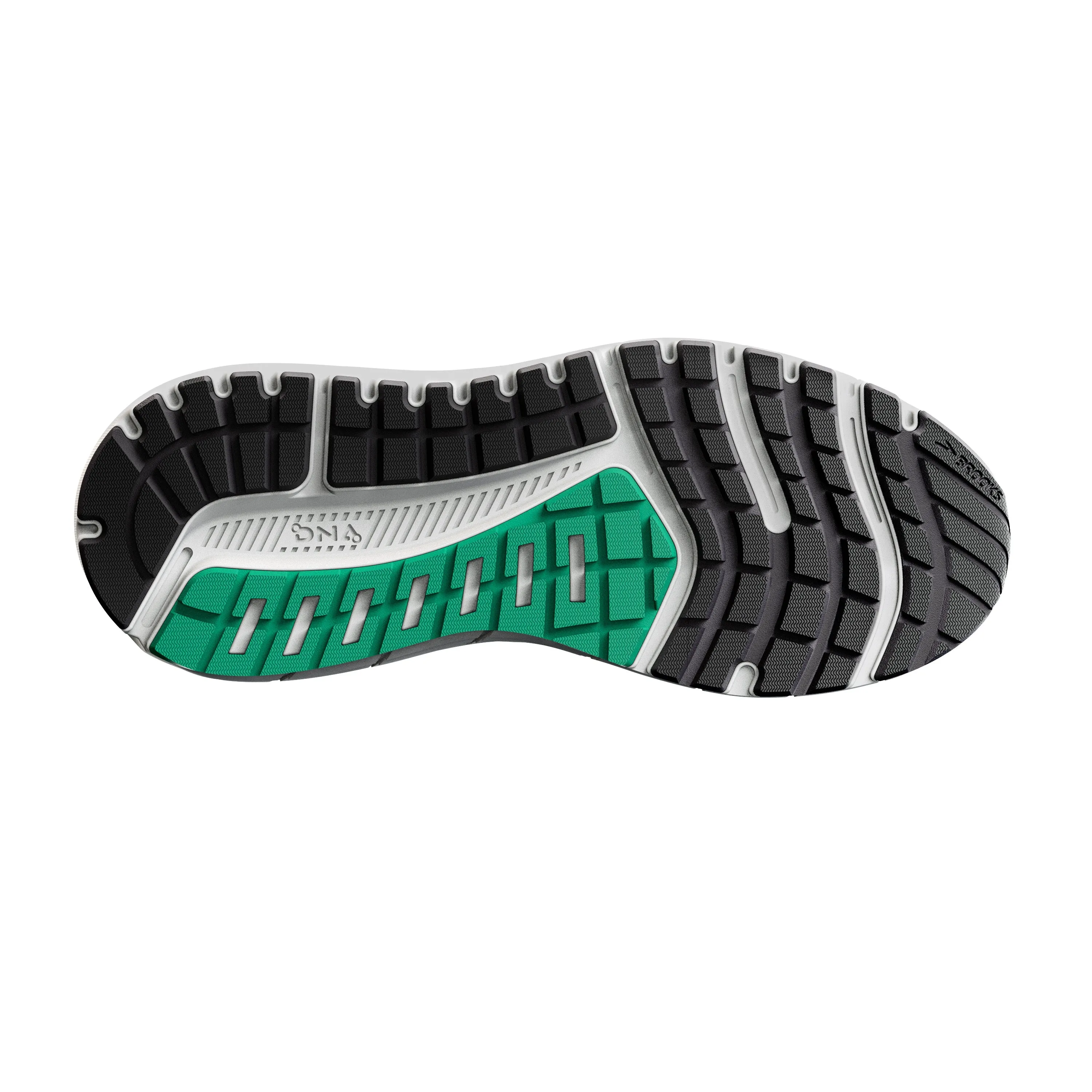 Women's Brooks Ariel '20 Color: Alloy/Blackened Pearl/Green