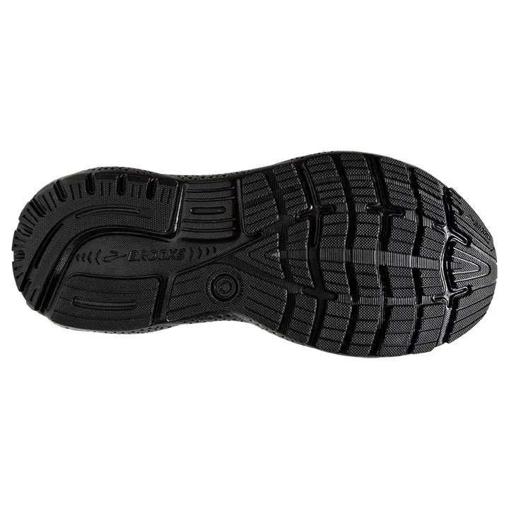 Women's Brooks Ghost 16 Wide 1204071D020 Color: Black/Black/Ebony