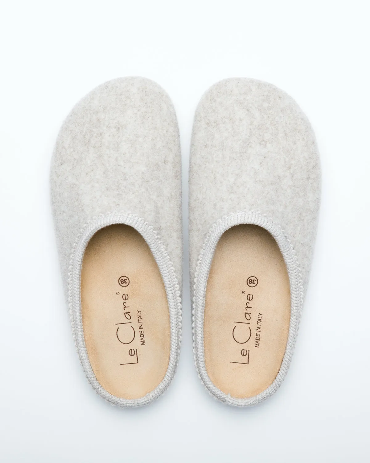 Women's Nebraska Wool Clogs Beige